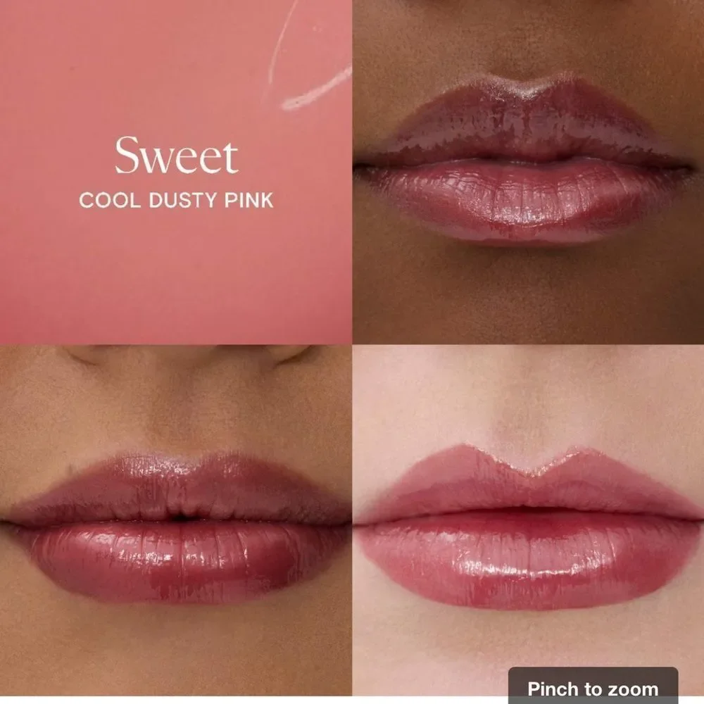 Kulfi Lip Stain in Color: Sweet - cool dusty pink